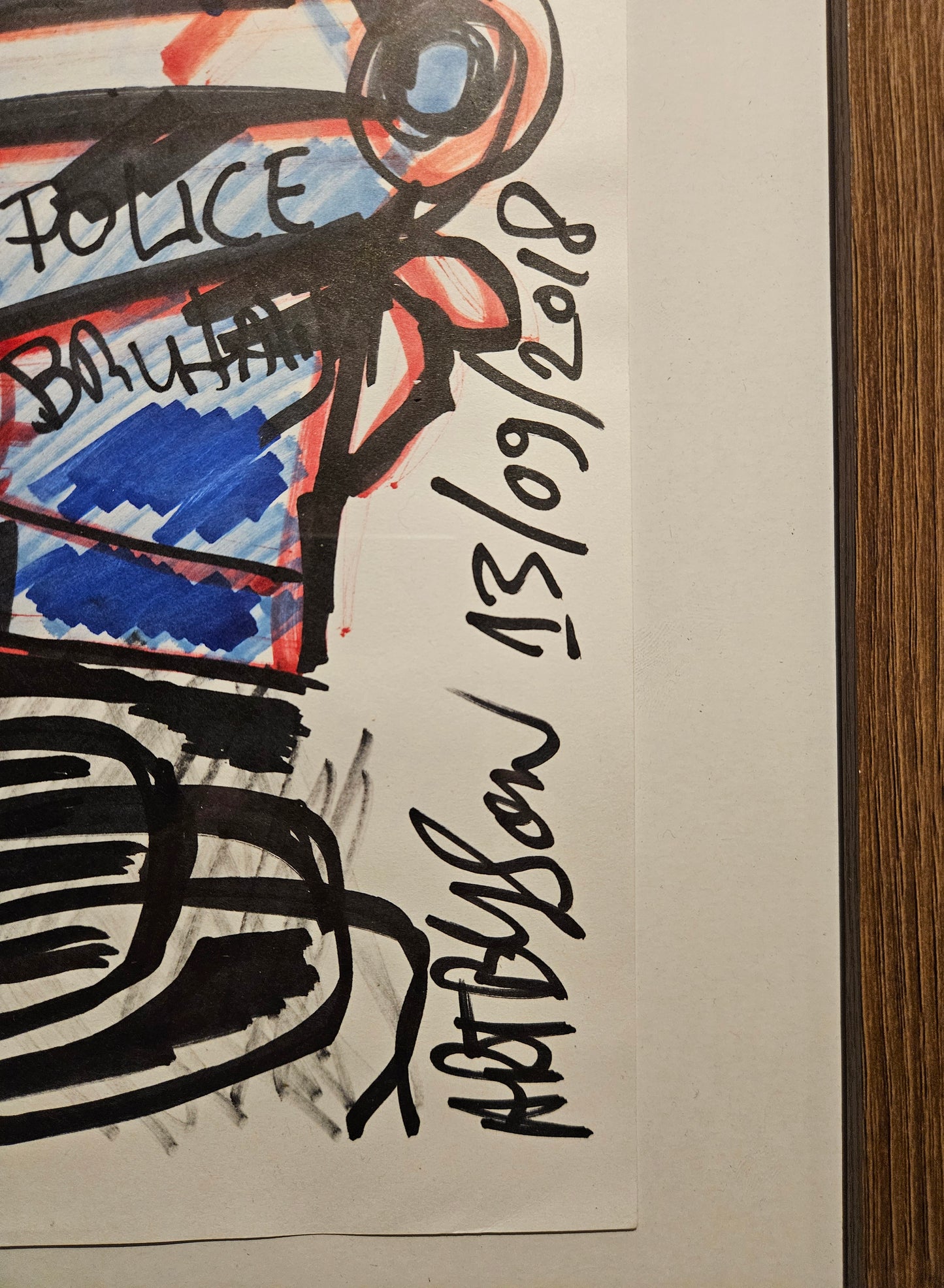 Art by Son - Tekening Police