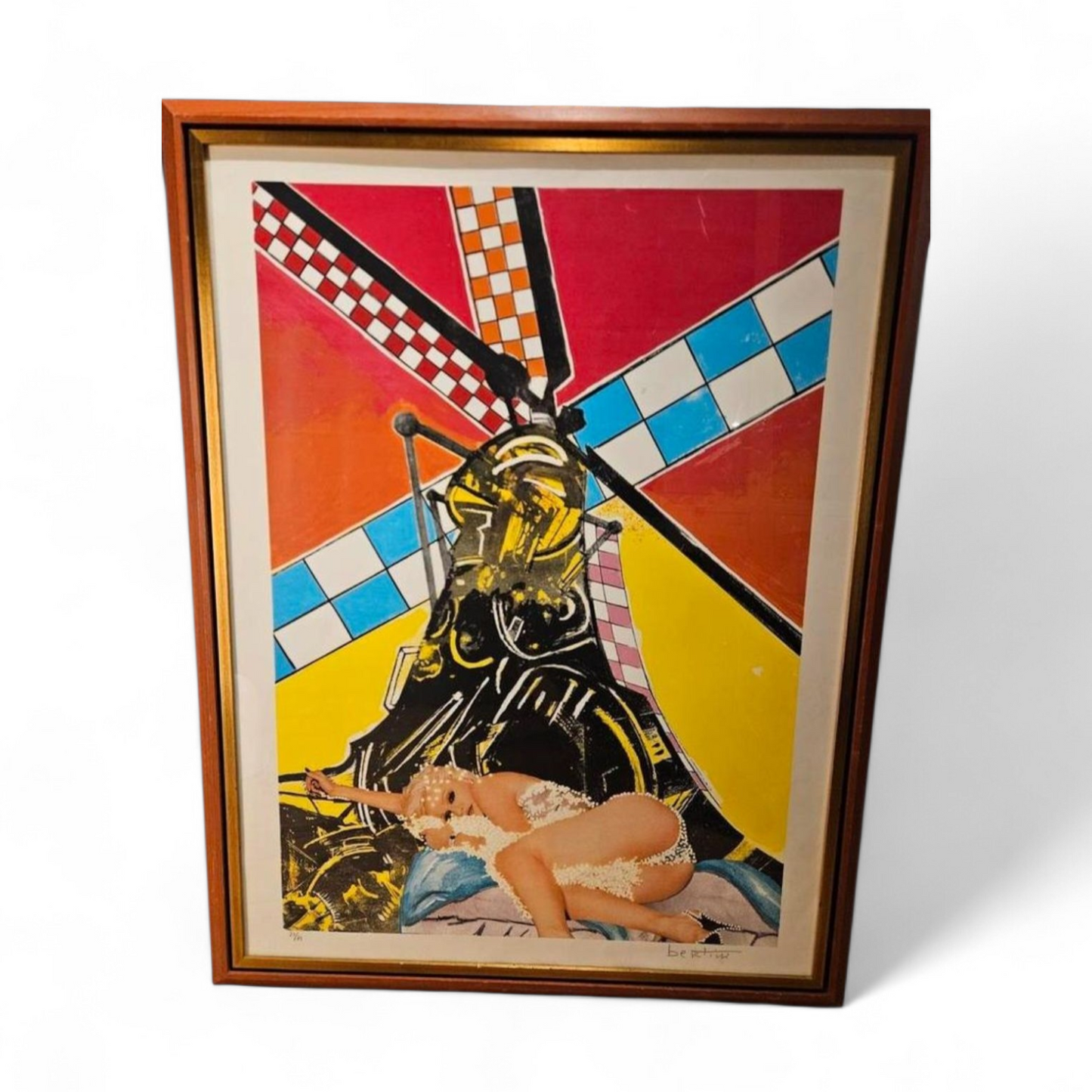 Gianni Bertini - Italië zeefdruk Bambola Doll