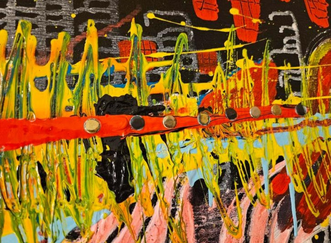 Tonnie Voorn Mix op doek