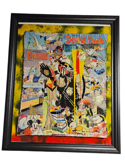 Tonnie Voorn Pop Art serie Donald Duck