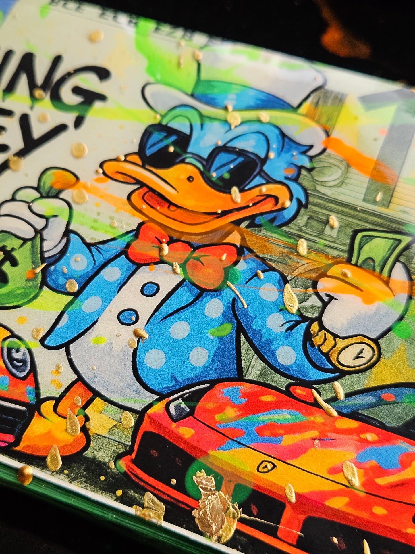 Pop Art Making Money