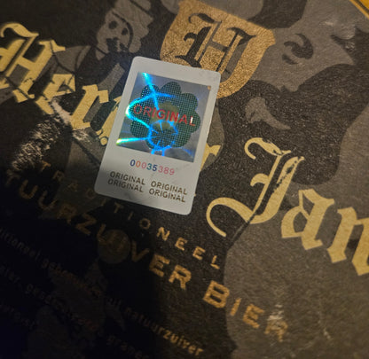 Lily Vera - Abstracte compositie op Bierviltje