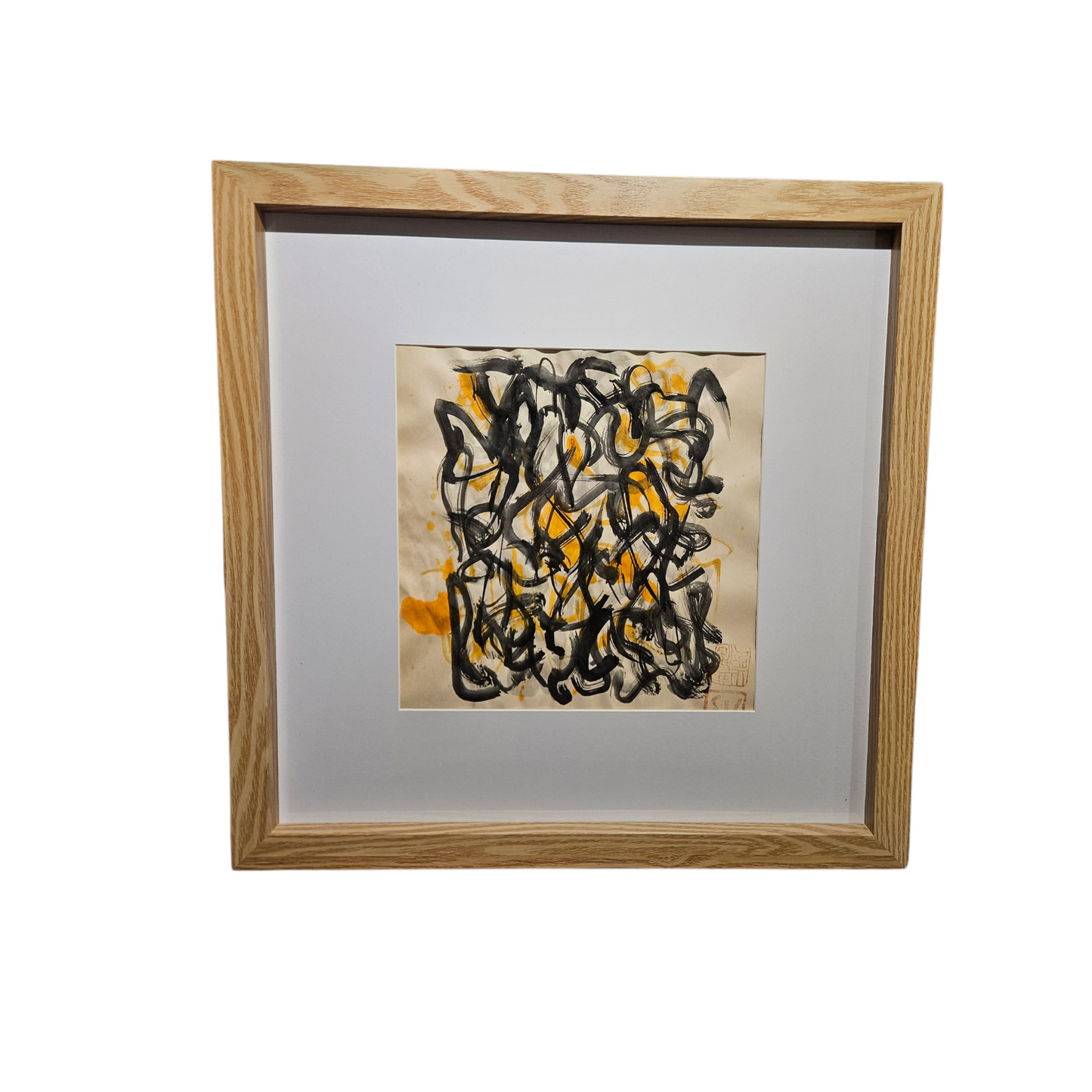 Ernst Vijlbrief - Abstract op papier