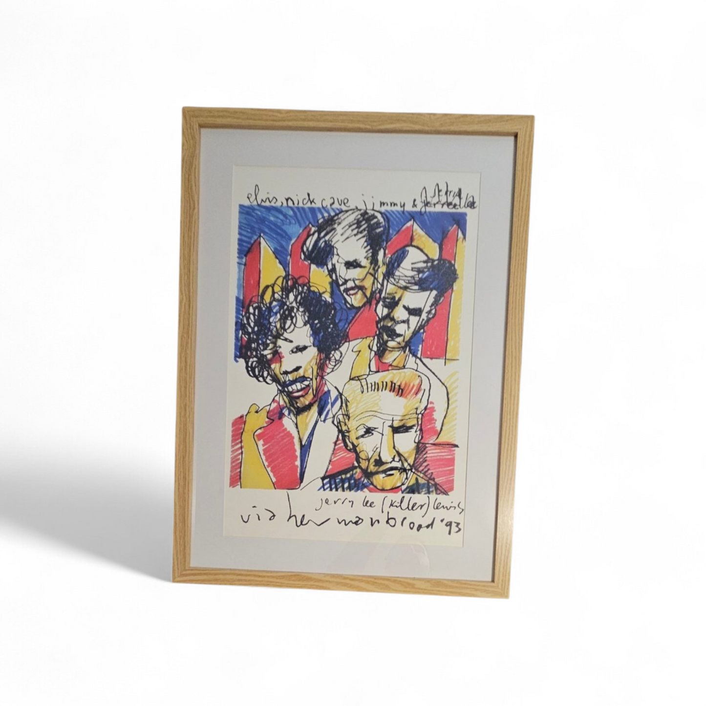 Herman Brood - Artprint's uit  popserie