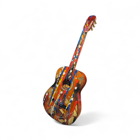 Tonnie Voorn - Mix media Gitaar