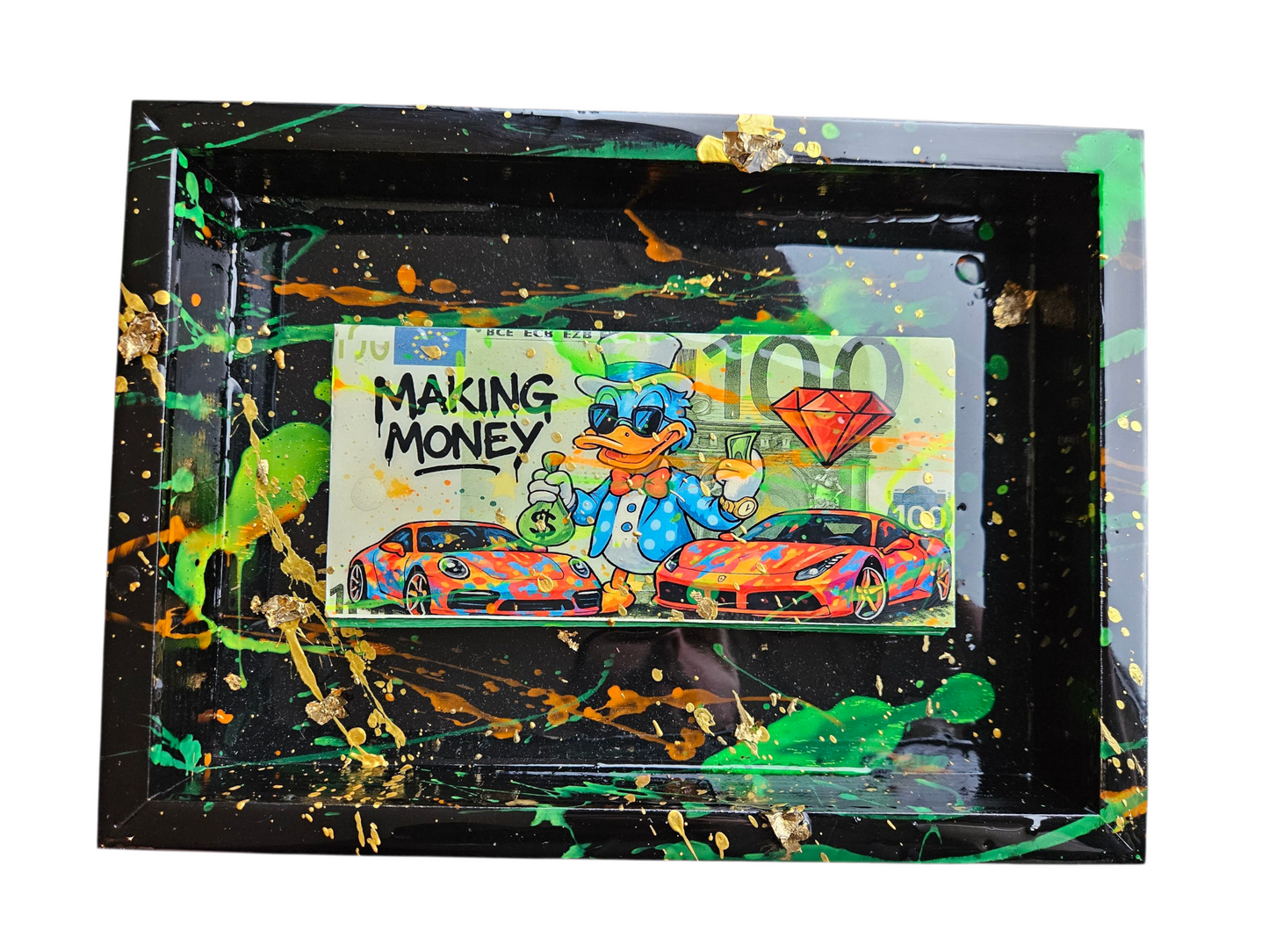 Pop Art Making Money