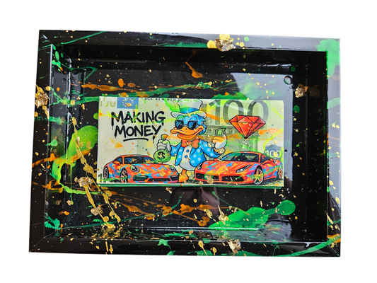 Pop Art Making Money