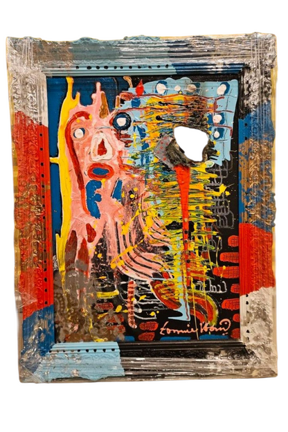 Tonnie Voorn Mix op doek