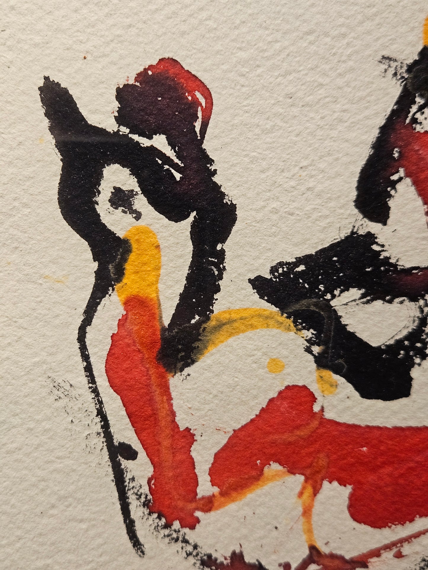 Anton Heyboer - De Oerkip geschept molen papier