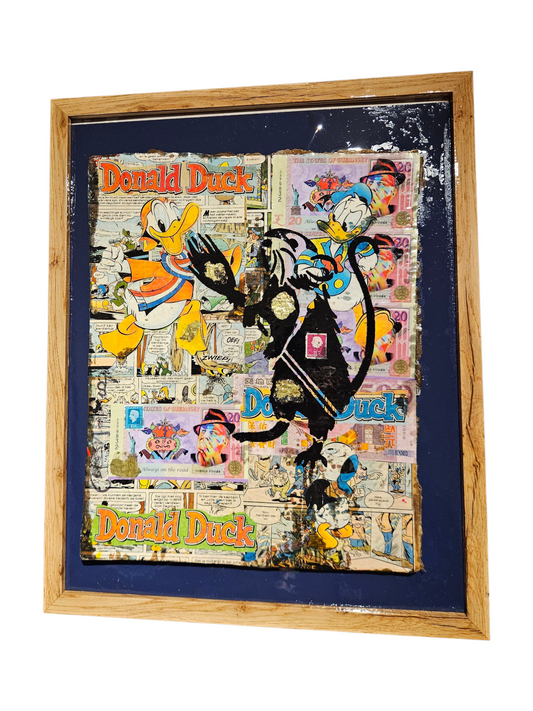 Tonnie Voorn Pop Art serie Donald Duck