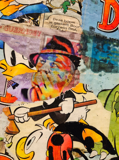 Tonnie Voorn Pop Art serie Donald Duck