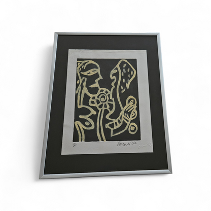 Corneille - Ingekleurde pastel etsen set