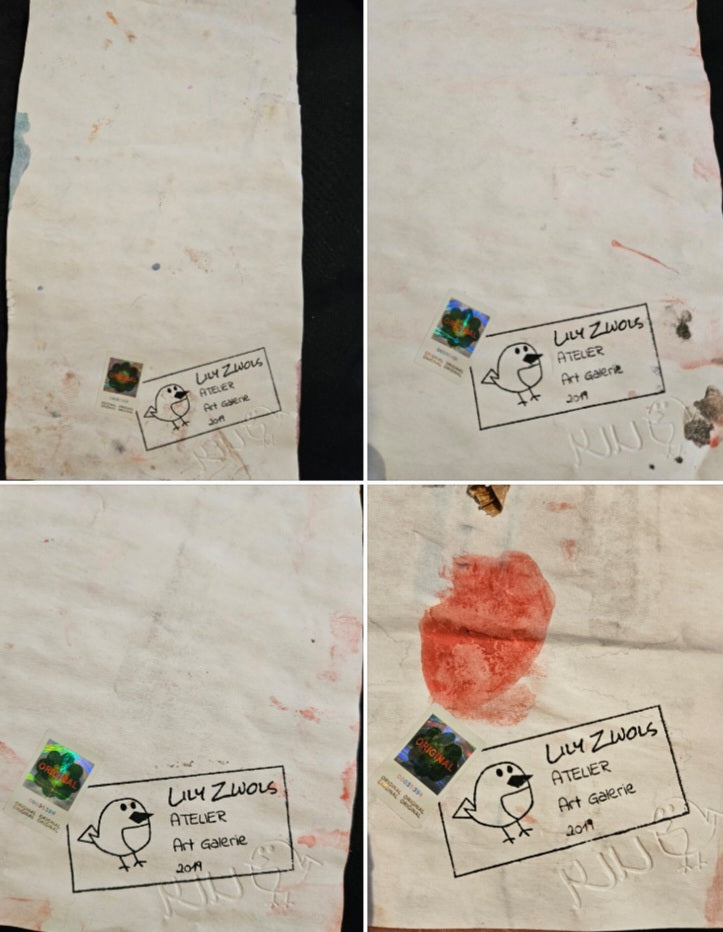 Lily Vera - Abstracte compositie 4 Luik