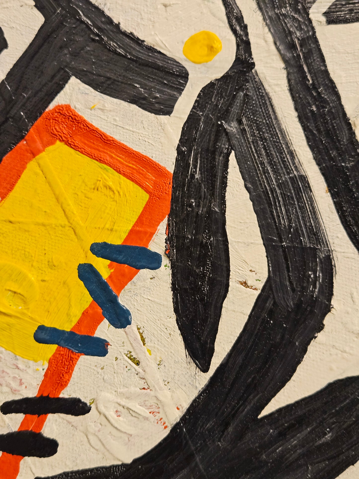 Justin Zwols Olieverf op doek Abstracte Compositie