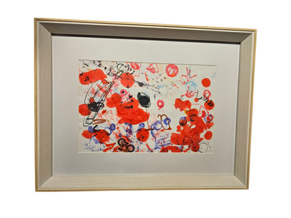 Lily Vera - Abstracte compositie Rood is mooi