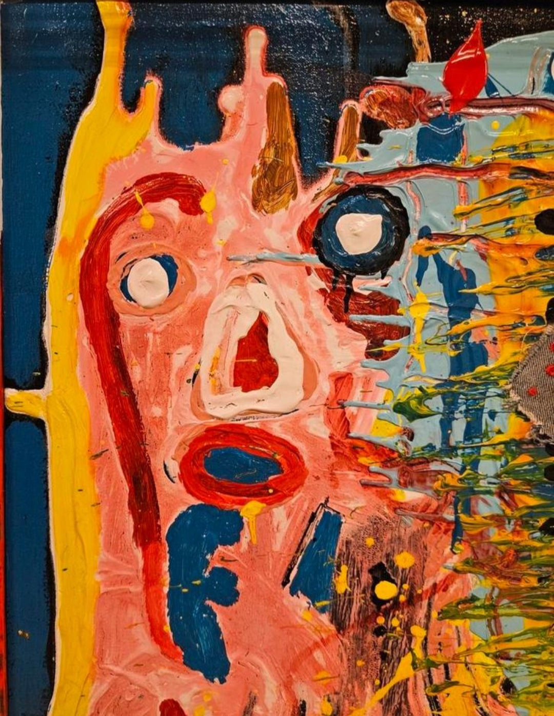 Tonnie Voorn Mix op doek