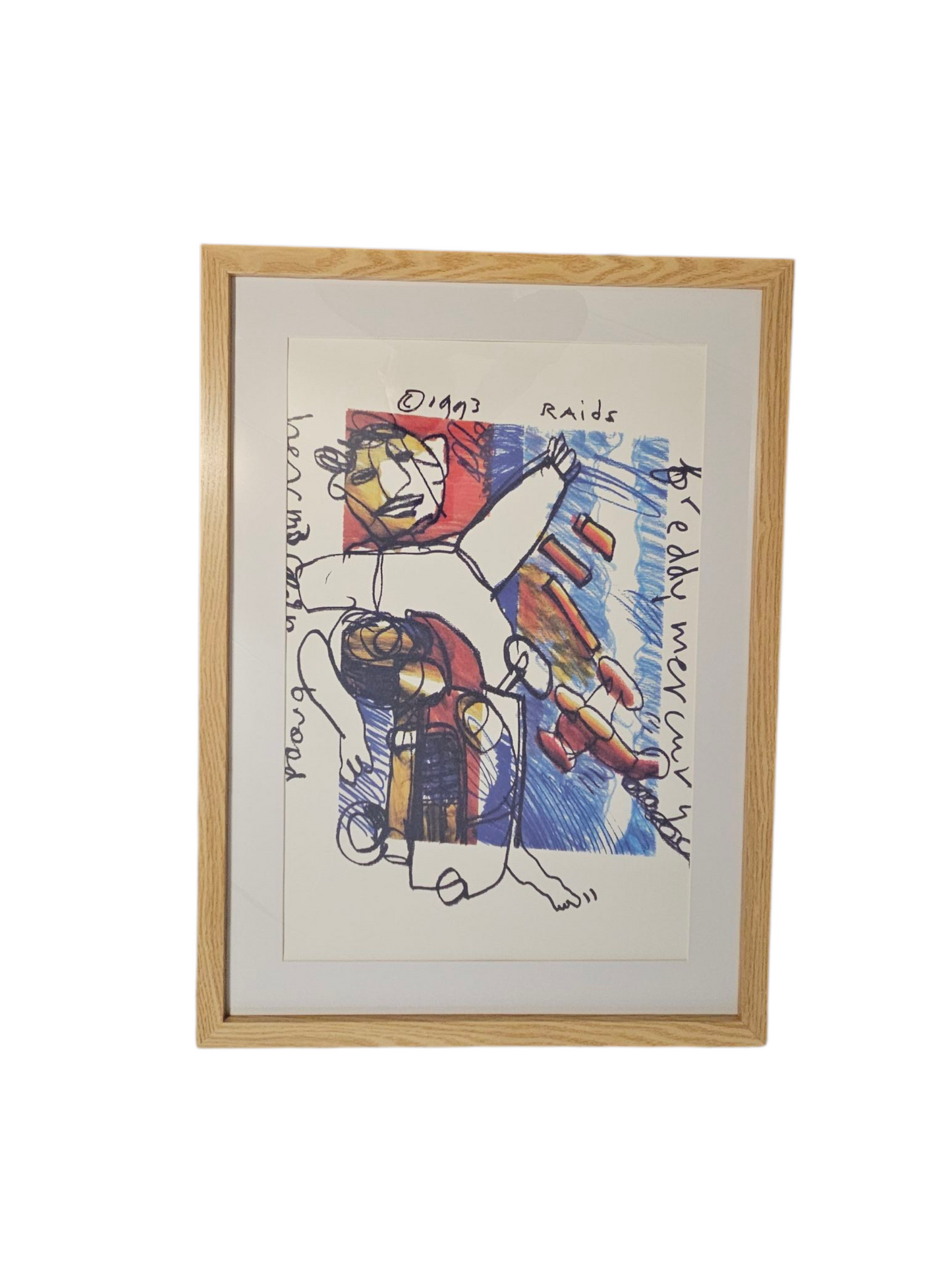 Herman Brood Artprint's uit  popserie