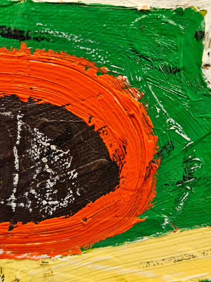 Justin Zwols Olieverf op doek Abstracte Compositie