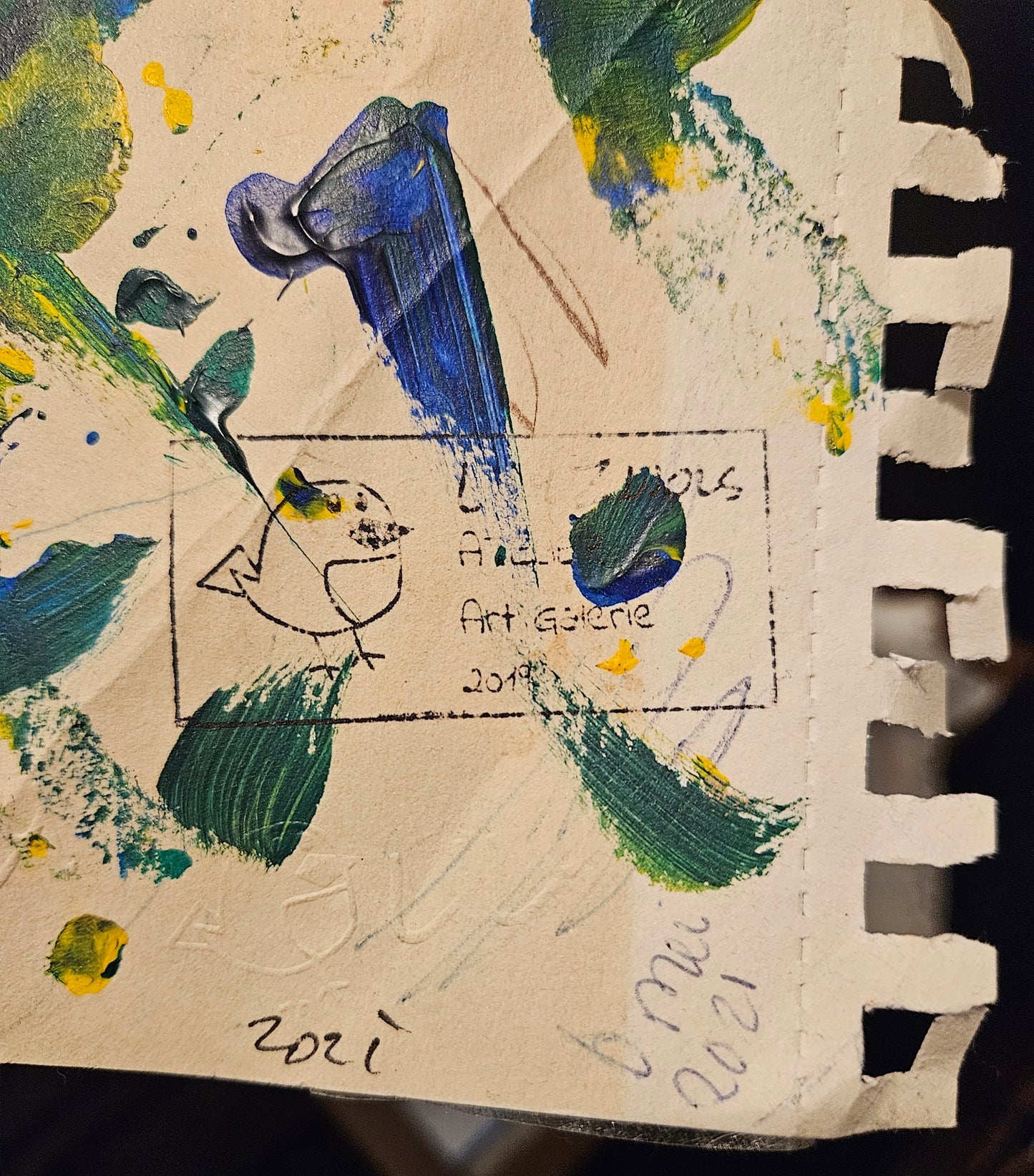 Lily Vera - Abstracte compositie