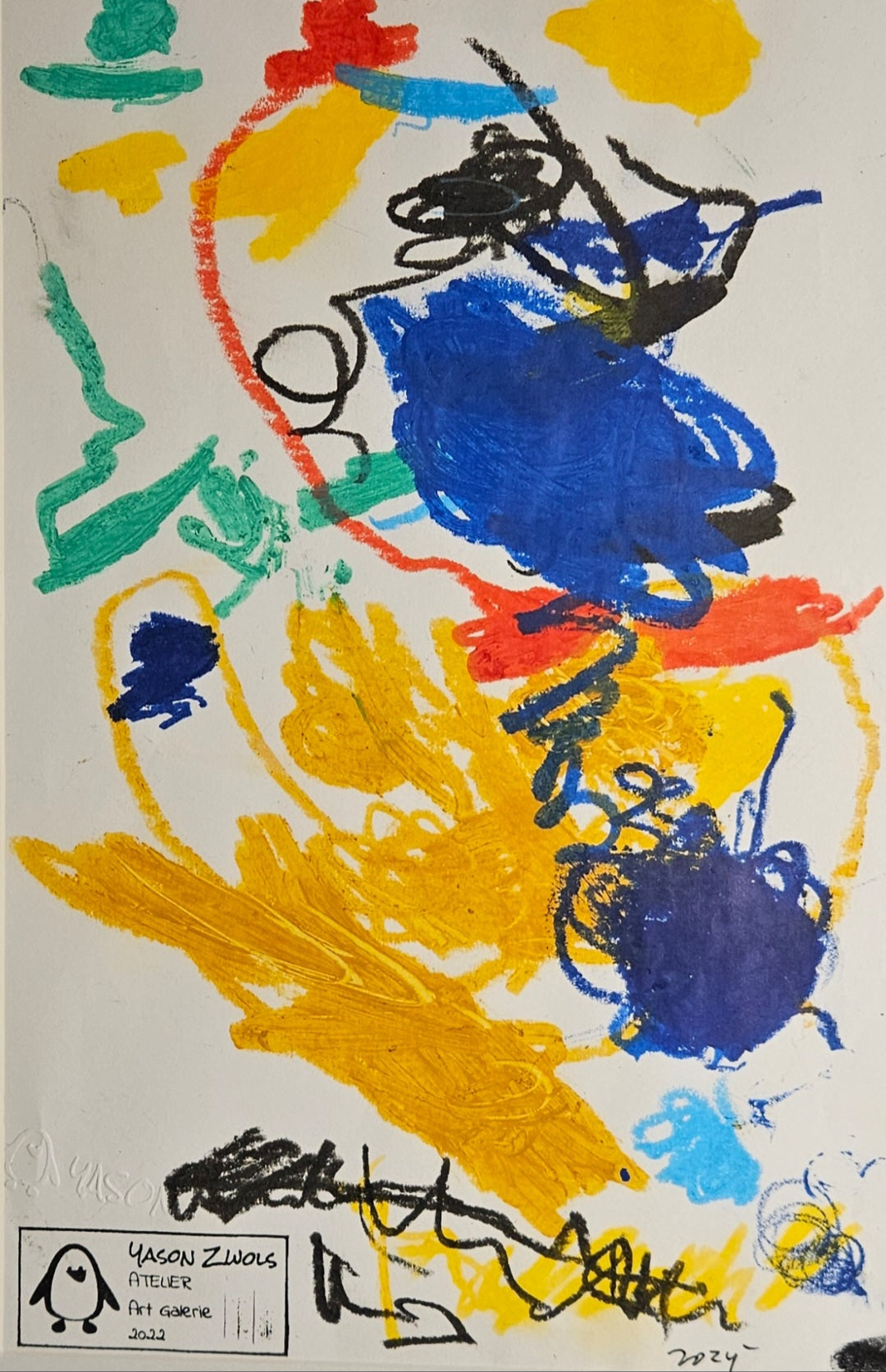 Yason Levi - Abstracte compositie Titel Van Mij