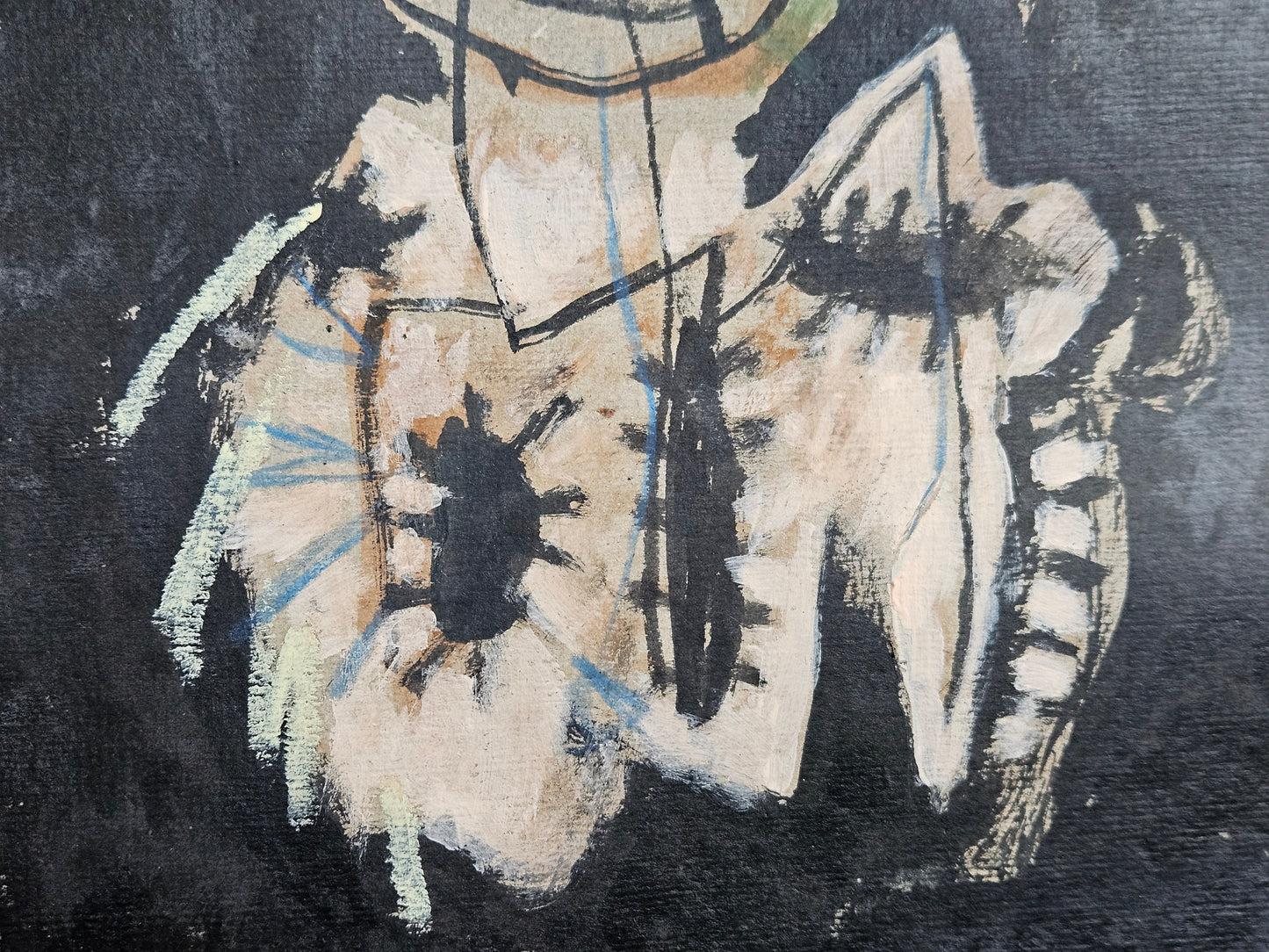 Karel Appel - Abstracte compositie