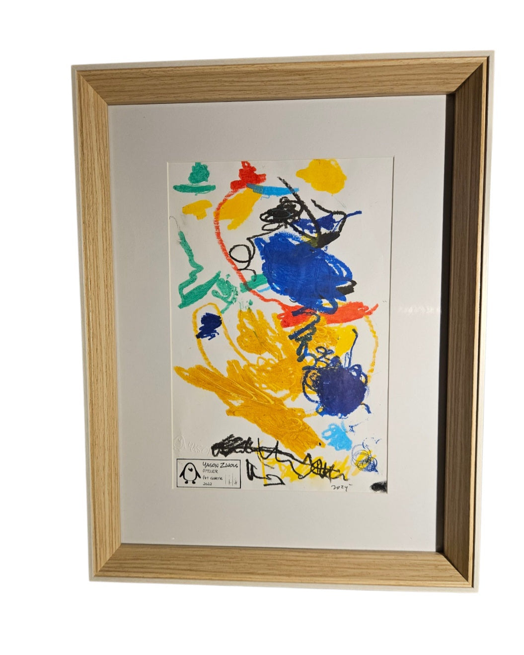 Yason Levi - Abstracte compositie Titel Van Mij