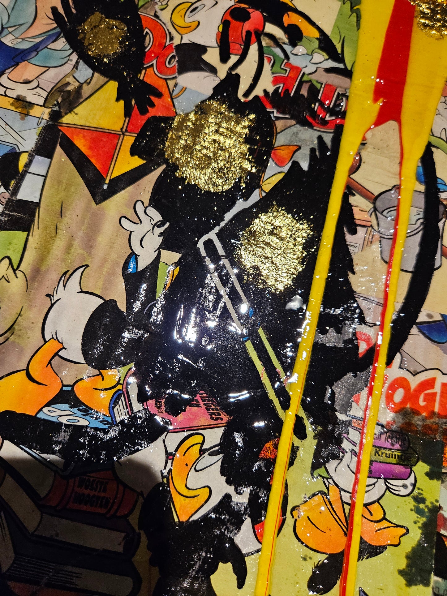 Tonnie Voorn Pop Art serie Donald Duck