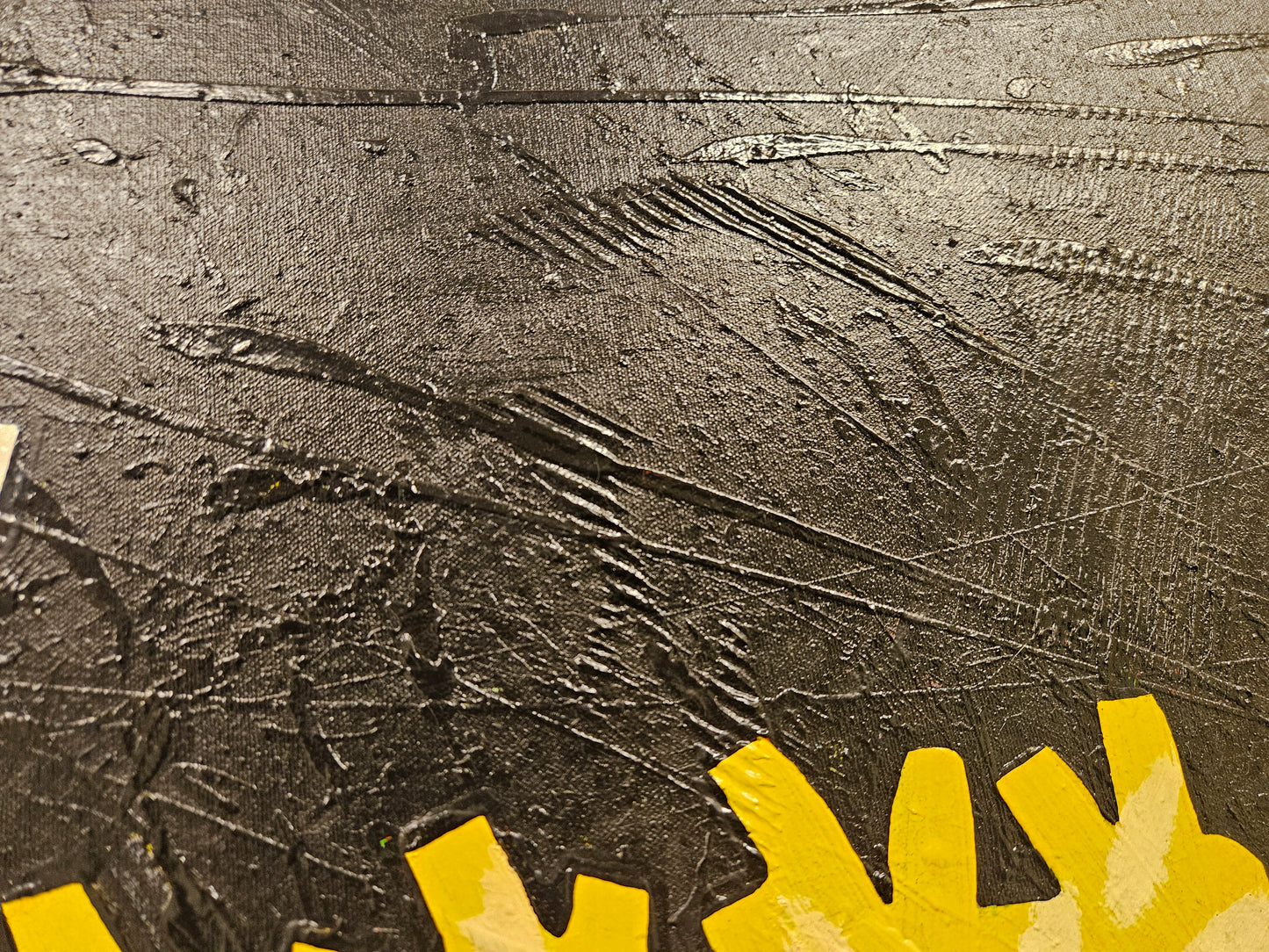 Justin Zwols Olieverf op doek Abstracte Compositie