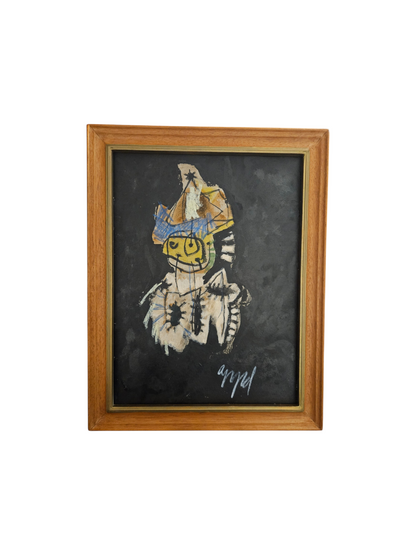 Karel Appel - Abstracte compositie