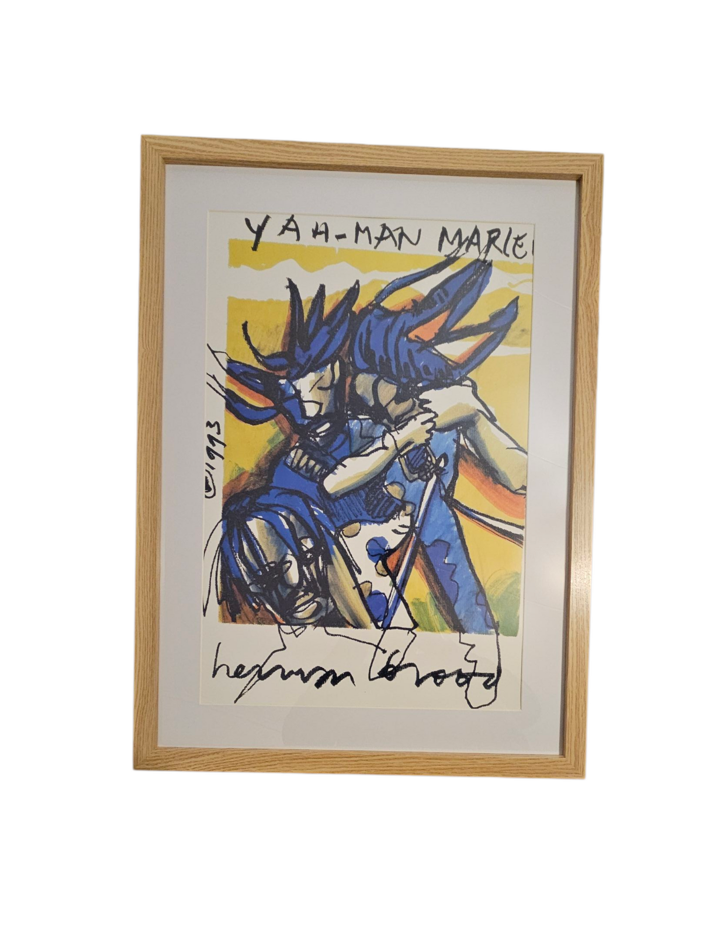 Herman Brood Artprint's uit  popserie