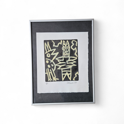 Corneille - Ingekleurde pastel etsen set