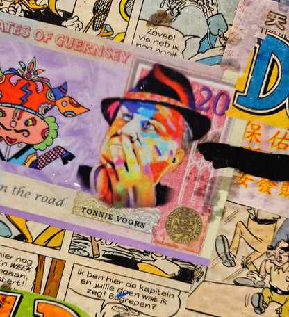 Tonnie Voorn Pop Art serie Donald Duck