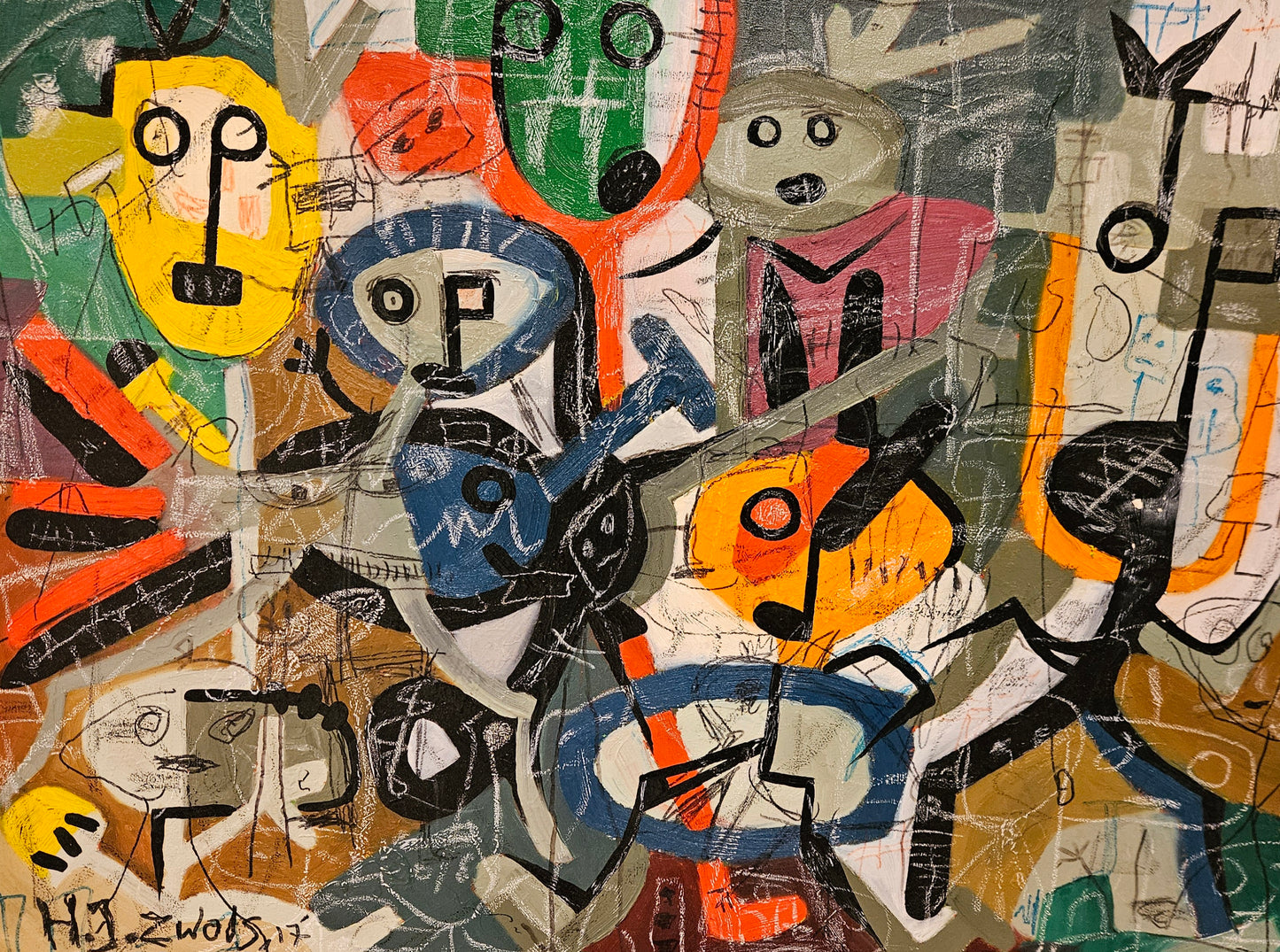 Justin Zwols - Olieverf op doek