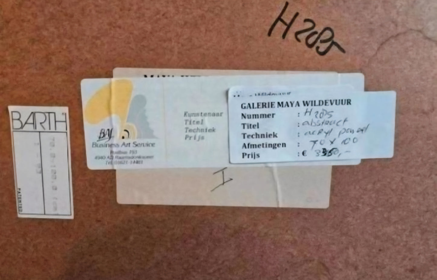 Maya Wildevuur (1944-2023)
Abstracte compositie