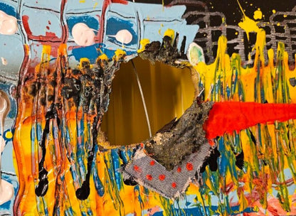 Tonnie Voorn Mix op doek