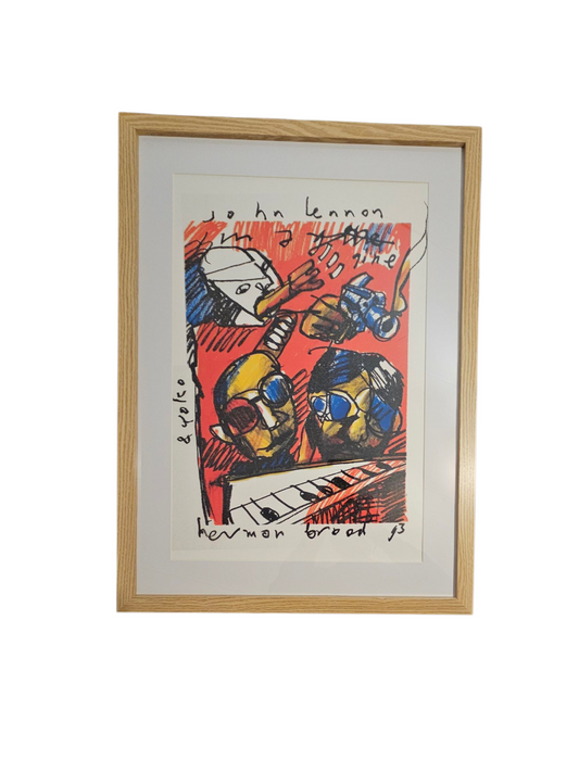 Herman Brood Artprint's uit  popserie
