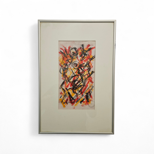 Theo Wolvecamp - Pastel op papier