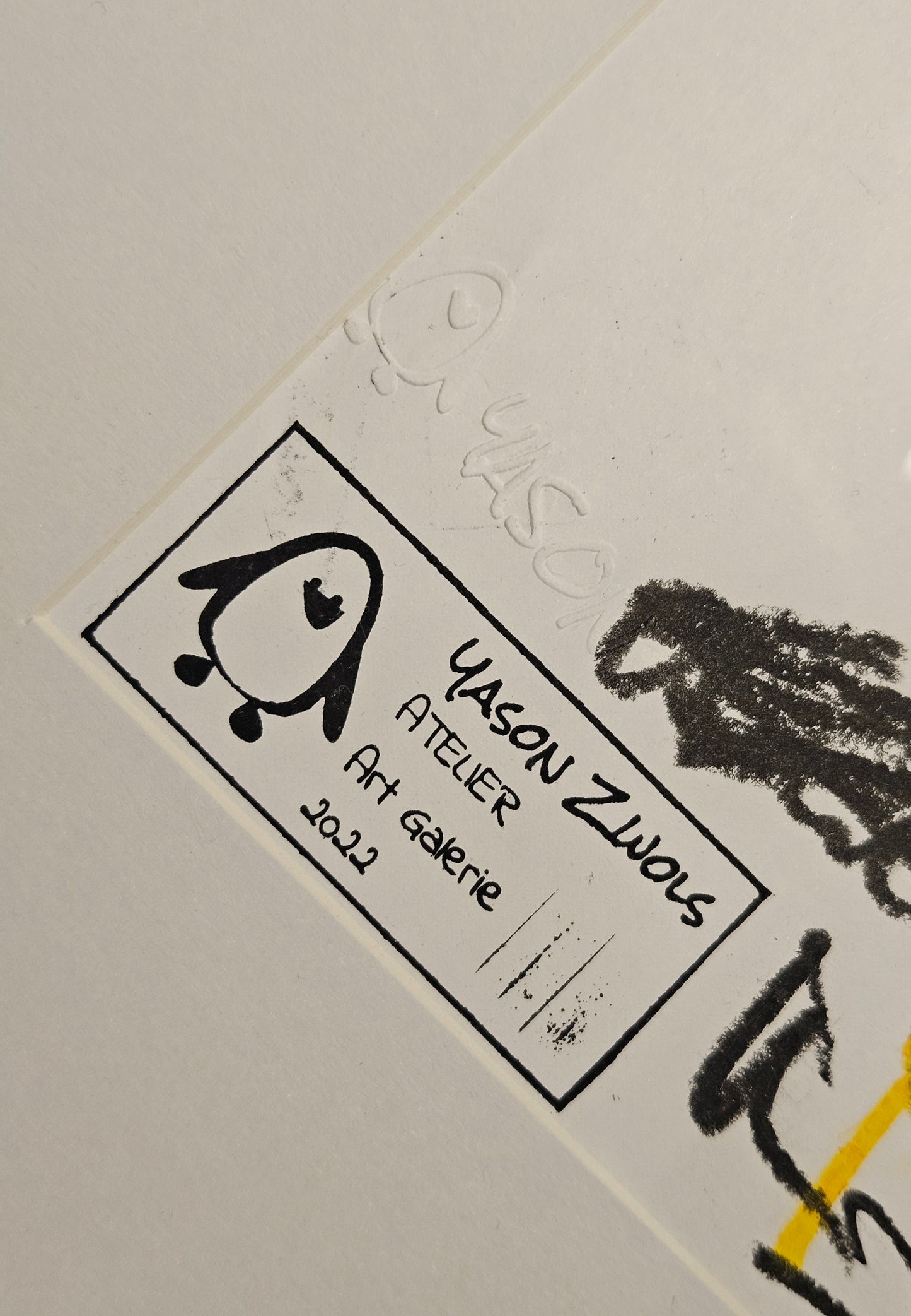 Yason Levi - Abstracte compositie Titel Van Mij