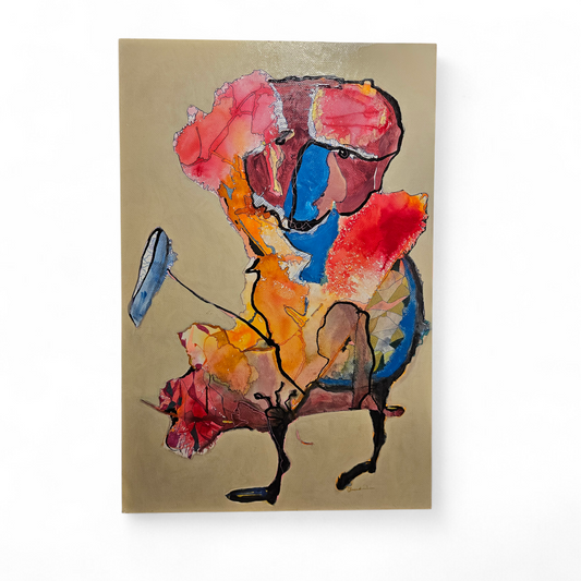 Theo Hendriksen - Abstracte compositie