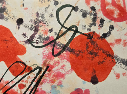 Lily Vera - Abstracte compositie Rood is mooi