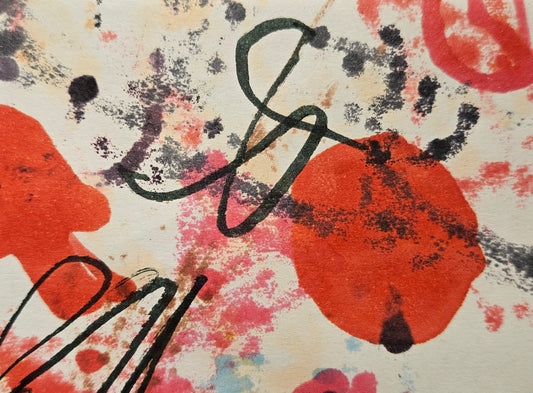 Lily Vera - Abstracte compositie Rood is mooi