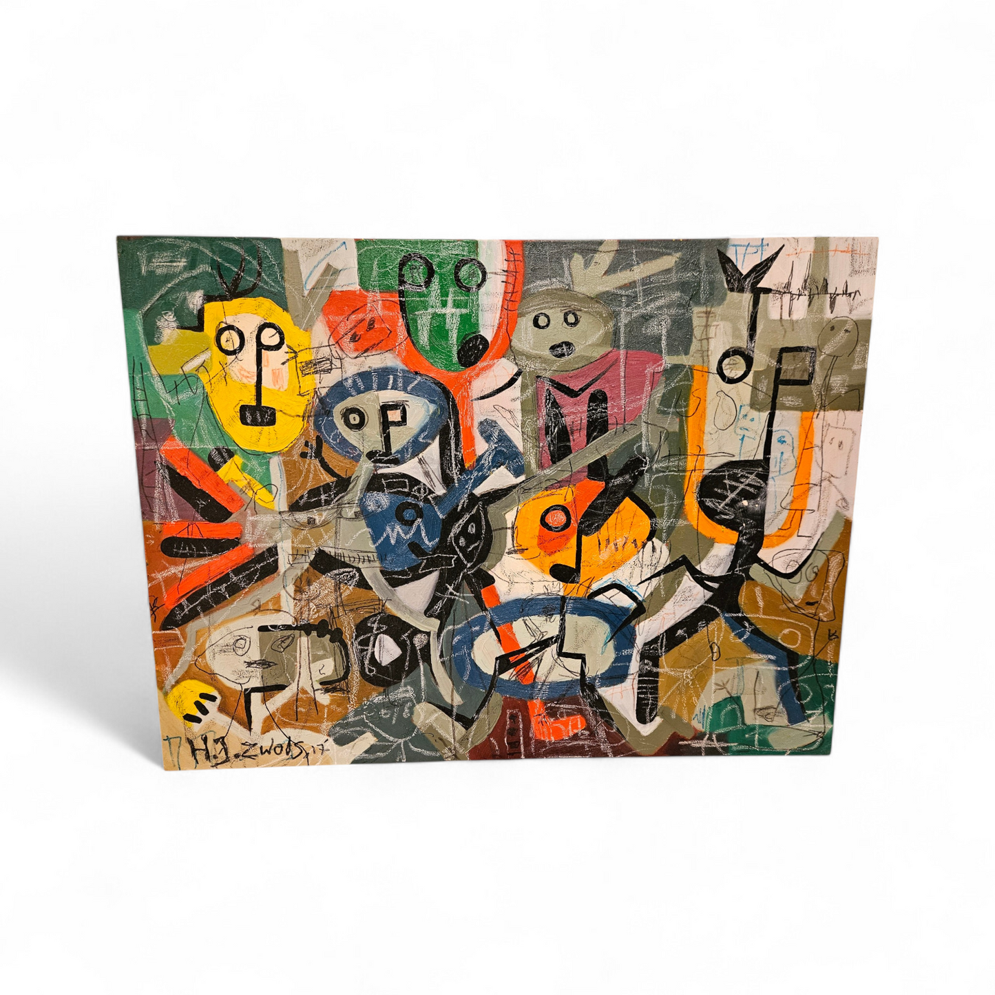 Justin Zwols - Olieverf op doek