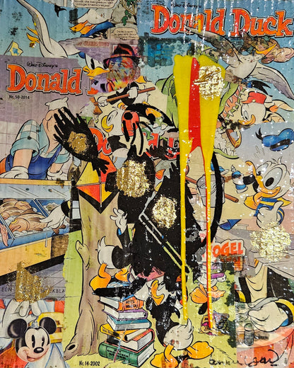 Tonnie Voorn Pop Art serie Donald Duck