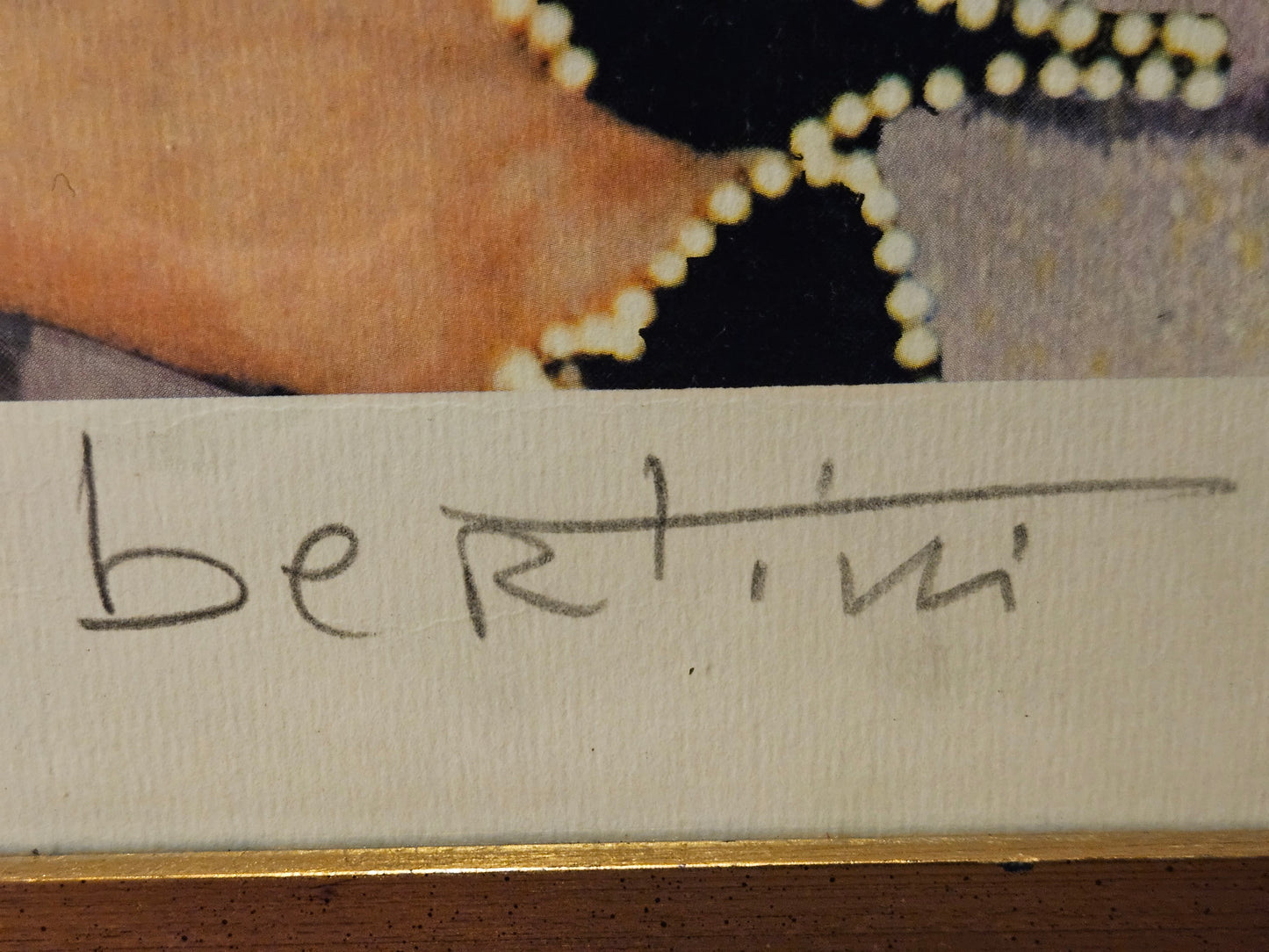 Gianni Bertini - Italië zeefdruk Bambola Doll