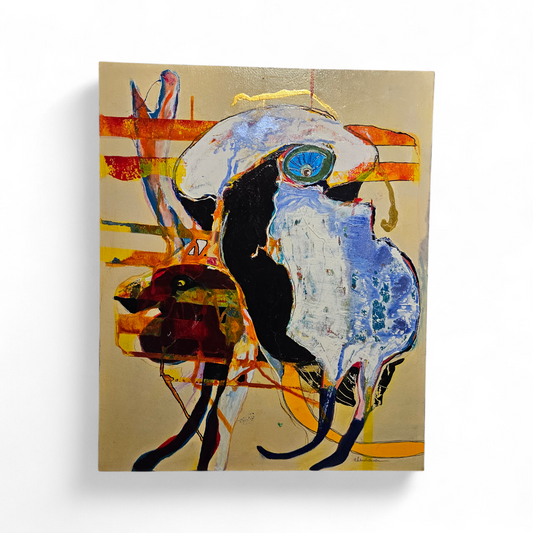 Theo Hendriksen - Abstracte compositie