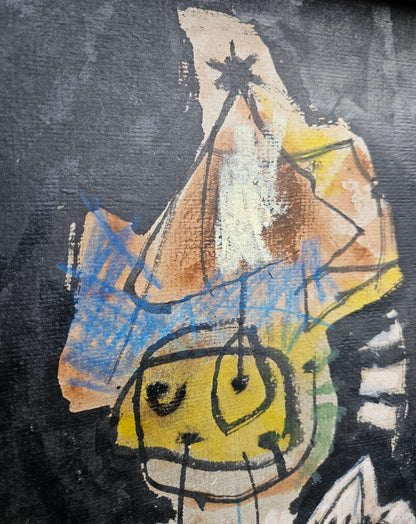 Karel Appel - Abstracte compositie