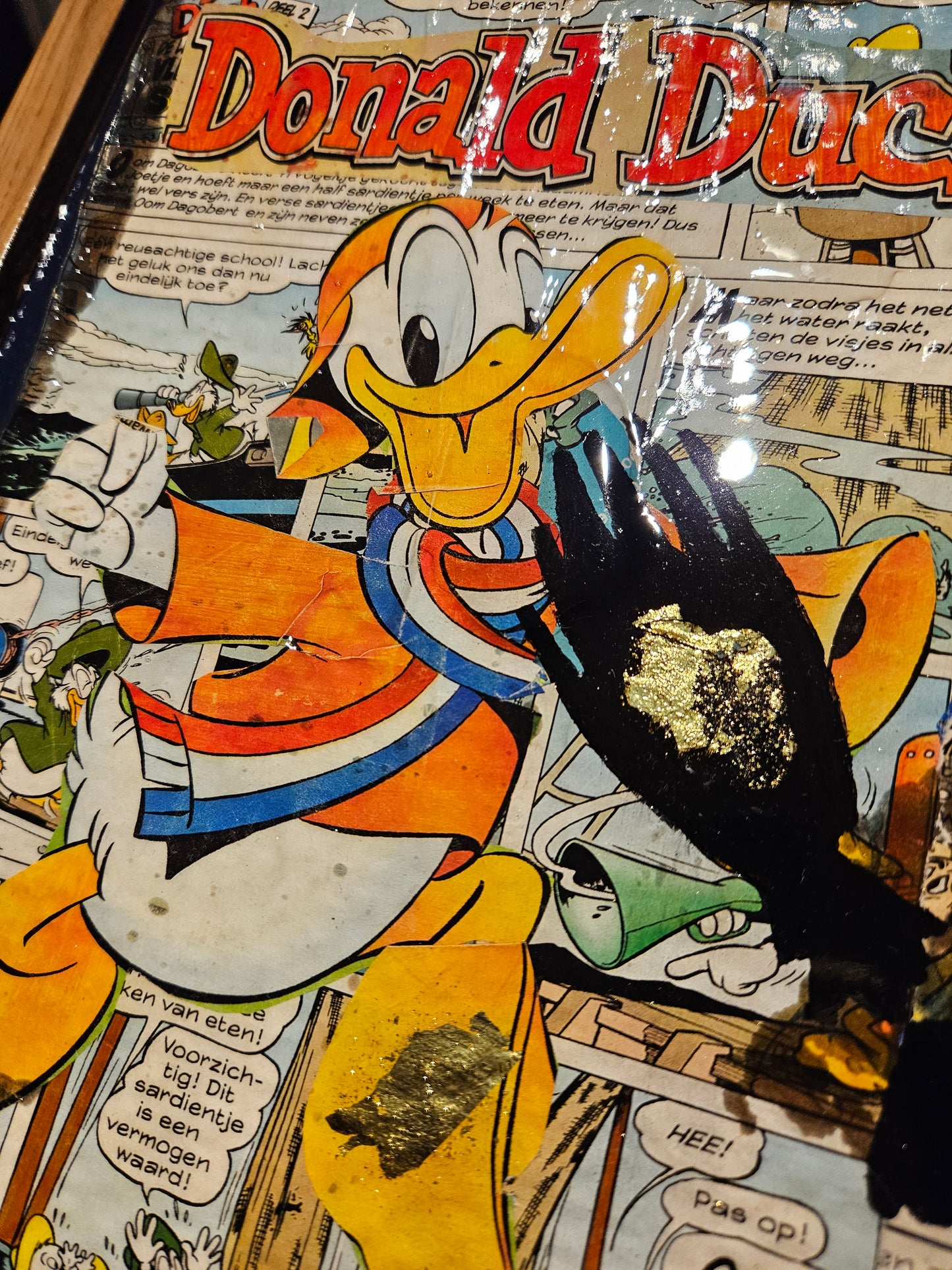 Tonnie Voorn Pop Art serie Donald Duck